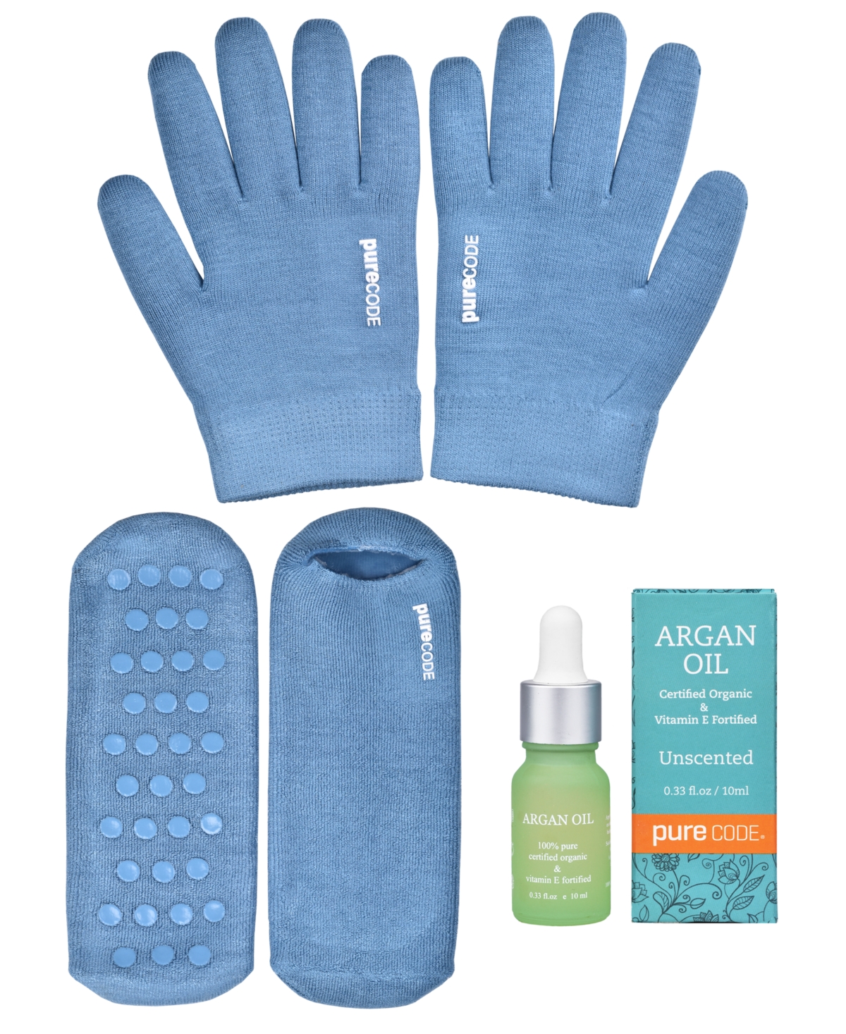 Men's Moisturizing Gel Collection with Unscented Argan Oil - Denim