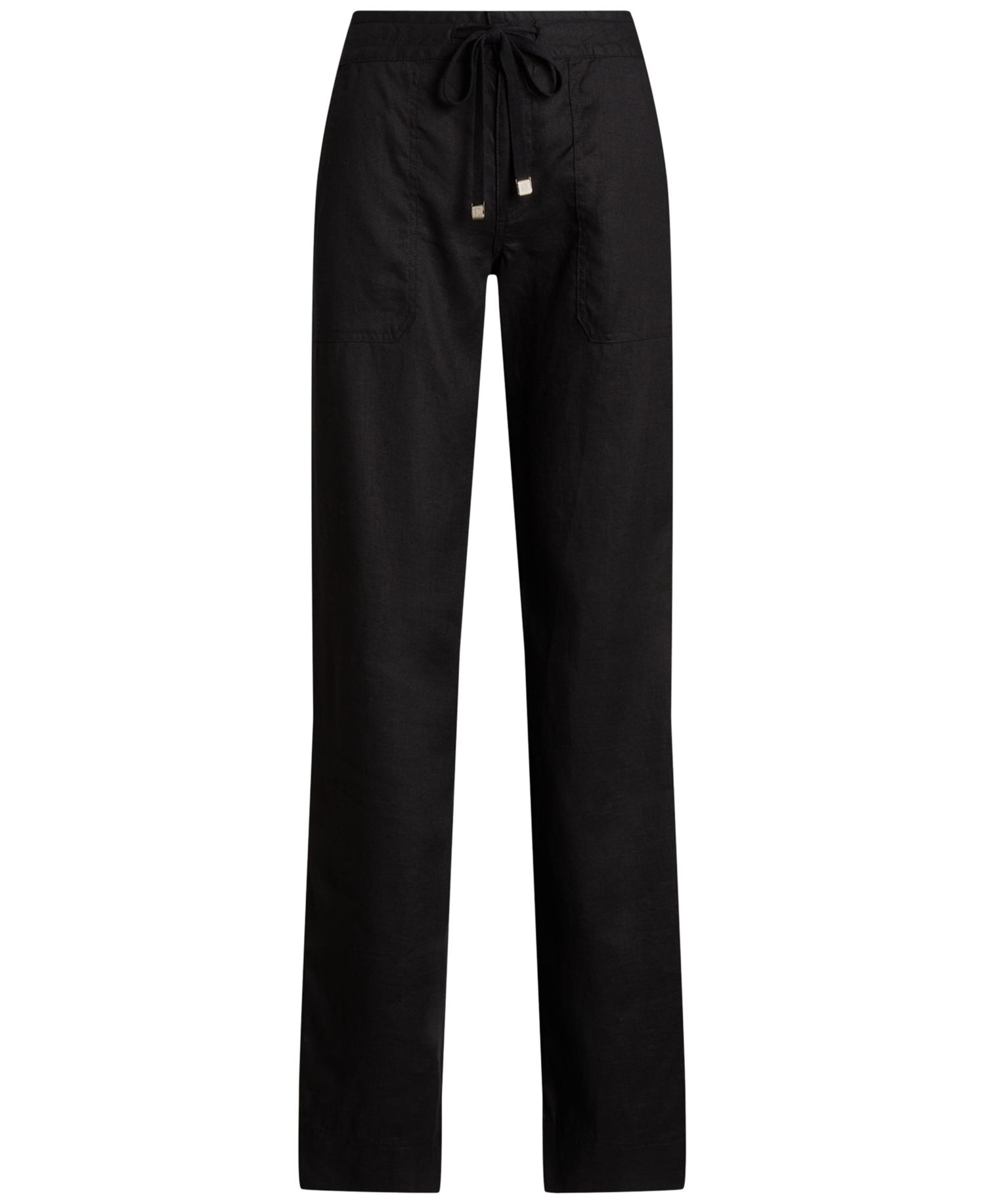 Petite Wide-Leg Linen Pants