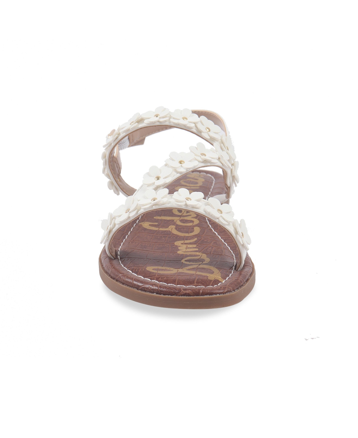 Sam Edelman Little And Big Girls Gigi Flower Gladiator Sandals In White