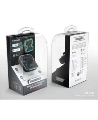 3-Port 12V Car Charging Station and FM Transmitter