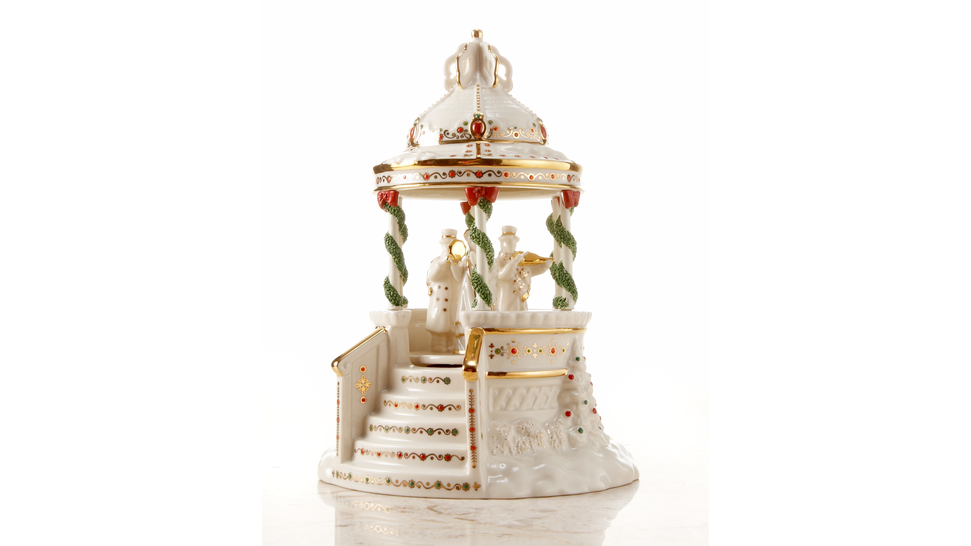 From The Vault! Lenox Mistletoe Park Gazebo Bandstand, Exclusively at Macy's