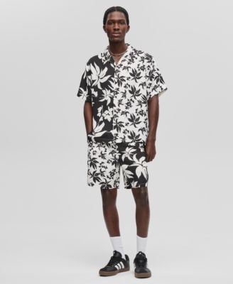 Mens Palm Reverse Button Up Shirt Shorts Exclusively At Macys