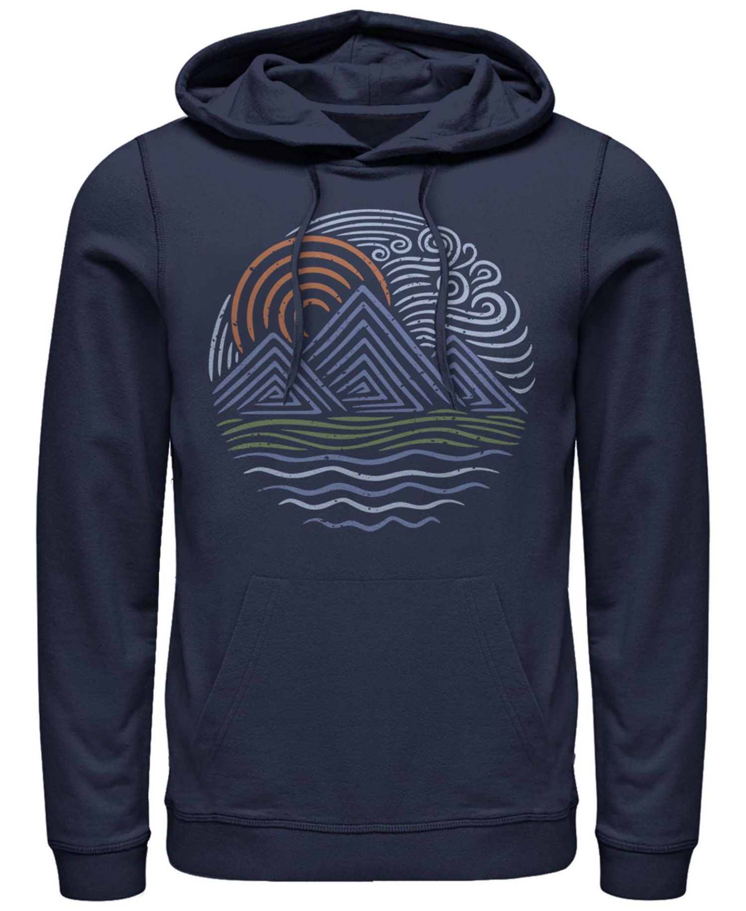 Men's Outdoor Waves Fleece Pullover Hoodie