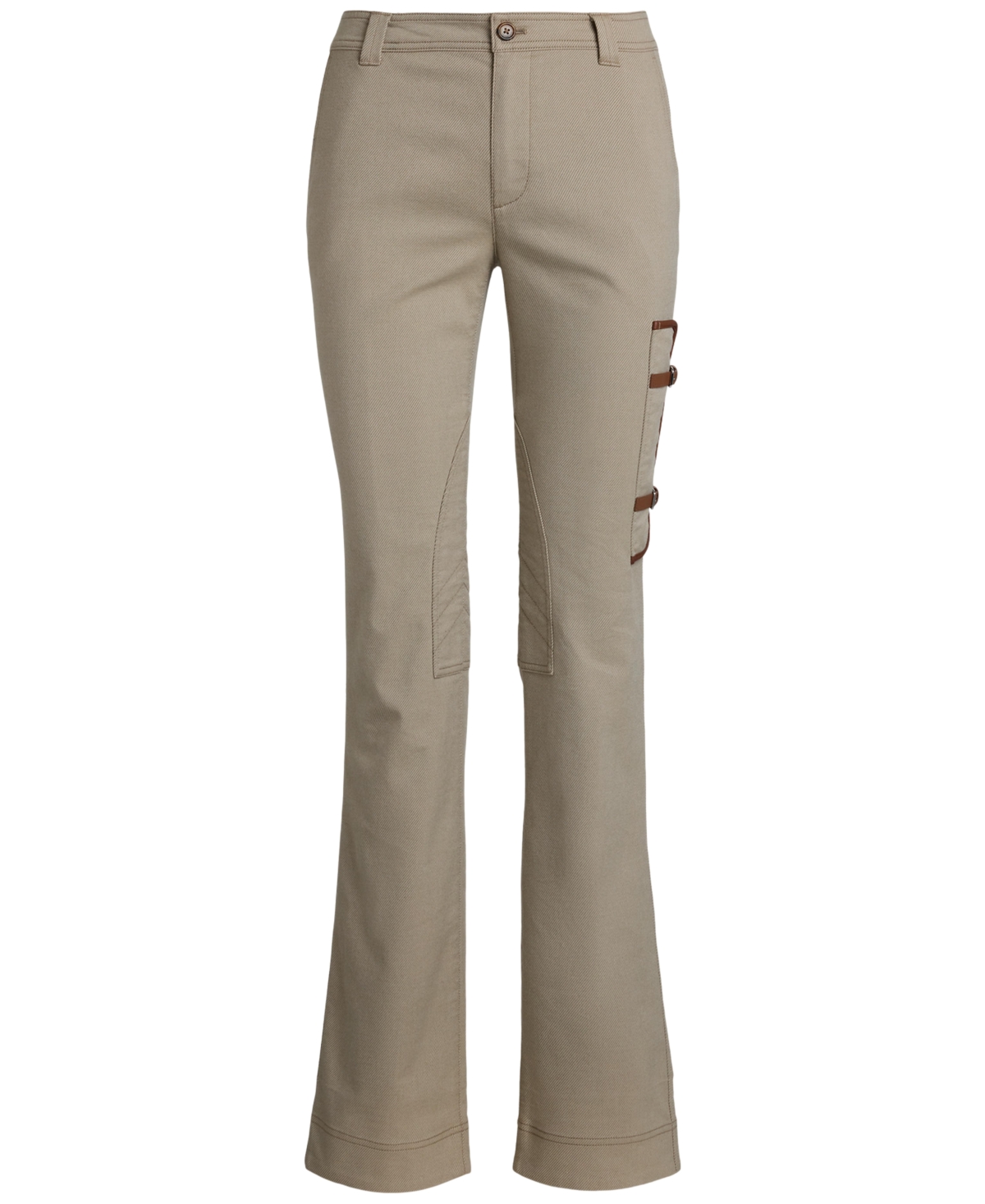RALPH LAUREN WOMEN'S COTTON-BLEND TWILL JODHPUR PANTS 
