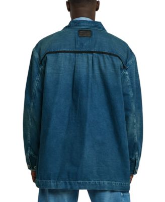 Мужская джинсовая куртка G-Star Raw из джинсовой ткани оверсайз на пуговицах спереди от G-Star RAW 48090₽