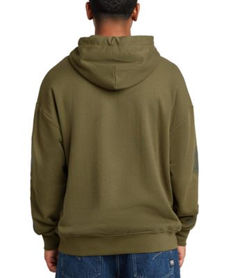 Мужская толстовка свободного кроя G-Star RAW с длинным рукавом и несколькими графическими логотипами