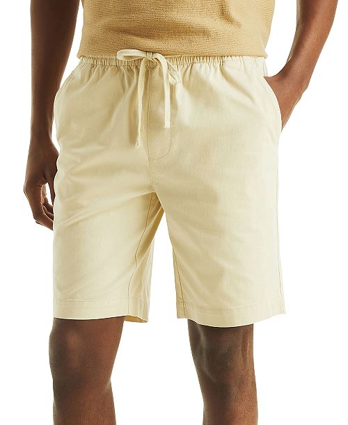 alfani Nautica Men's Stretch Drawstring 9-1/2" Shorts Men's Fashion & Accessories