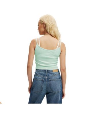 Женская майка Bondi СО средним вырезом горловины ИЗ ХЛОПКА