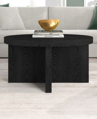 33" Elna Wide Round Coffee Table