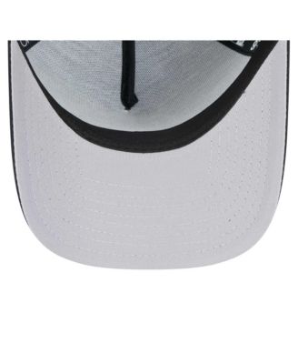 Мужская черная шляпа с регулируемой оправой Toronto Blue Jays 9FORTY A-образной формы от New Era