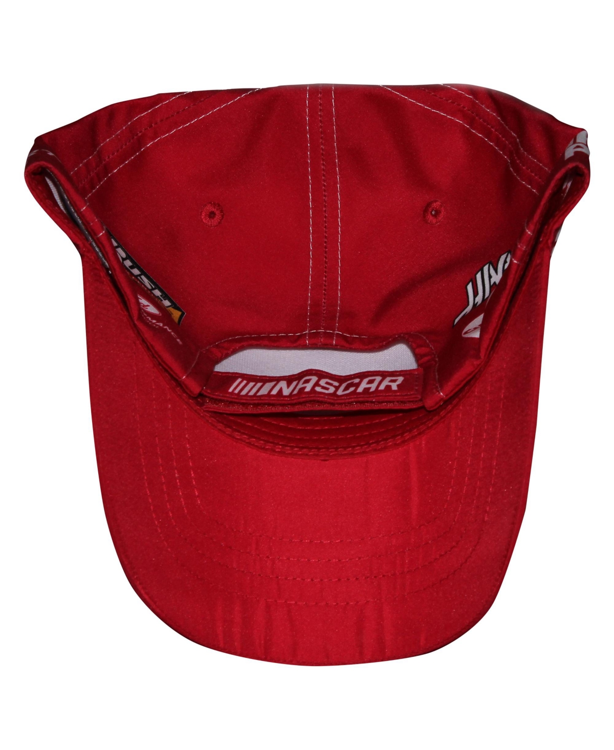 Stewart-haas Racing Team Collection Men's White/red Chase Briscoe Mahindra Uniform Adjustable Hat In White,red