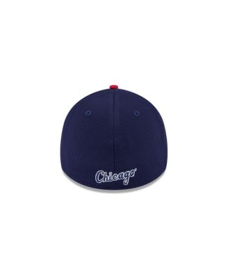 Men's Navy Chicago White Sox 2025 Batting Practice 39THIRTY Flex Hat