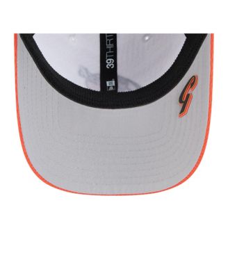 Новая мужская черно-оранжевая кепка San Francisco Giants 2025 MLB Clubhouse 39 THIRTY Flex от New Era