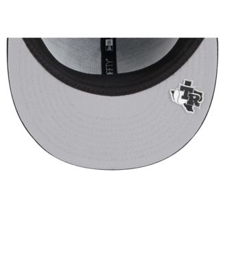 Новая мужская черная приталенная шляпа Texas Rangers 2025 MLB Clubhouse 59 размера 