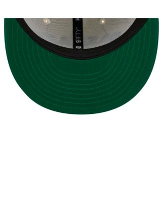 Мужская кепка-бейсболка New Era из белого трикотажа Oakland Athletics в тонкую полоску длиной 9 футов 5 дюймов