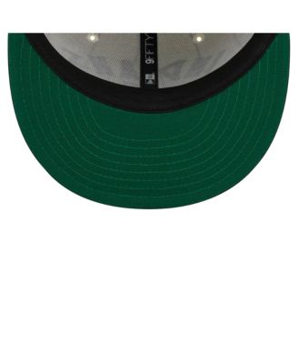 Мужская белая кепка-бейсболка из джерси Cleveland Indians в тонкую полоску длиной 9 футов 5 дюймов от New Era