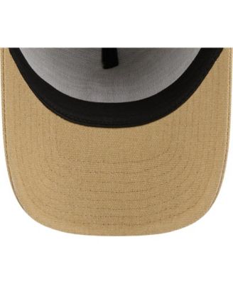 Мужская кепка New Era с логотипом Boston Red Sox цвета хаки Essentials 9FORTY с регулируемой А-образной оправой