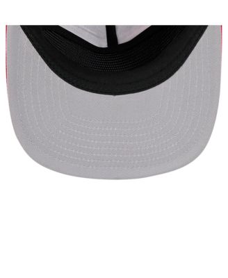 Мужская кепка-снэпбэк для гольфиста с пенопластовой сеткой в тон Philadelphia Phillies New Era красного цвета