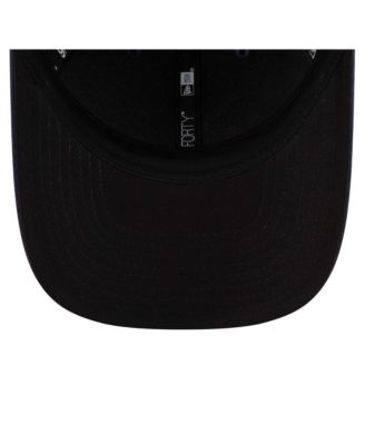 Новая мужская кепка с регулируемой длиной головы New Era Navy Tampa Bay Rays Player Replica 9FORTY