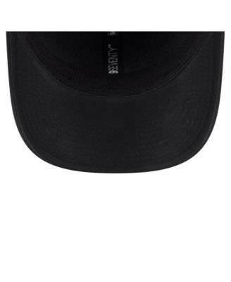 Мужская черная кепка с регулируемой головкой Miami Marlins Player Replica 9SEVENTY от New Era