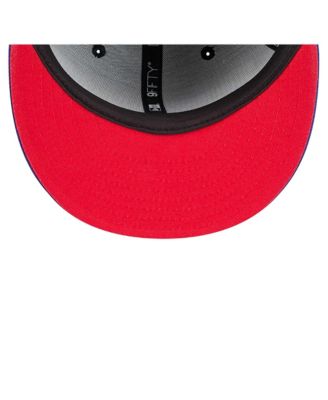 Мужская черная кепка New Era/Royal Philadelphia 76ers Sport Night Splatter 2-тонного цвета с застежкой-молнией длиной 9 футов.