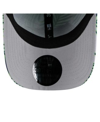 Мужская серая кепка Seattle Seahawks Palms 39-го размера от New Era Flex