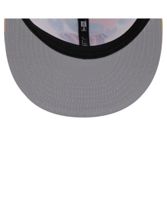 Мужская кепка-бейсболка дальнобойщика New Era оранжевого цвета Cincinnati Bengals Citrus 9FIFTY