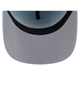 Мужская светло-голубая шляпа New Era Las Vegas Raiders Color Pack 9FIFTY Snapback