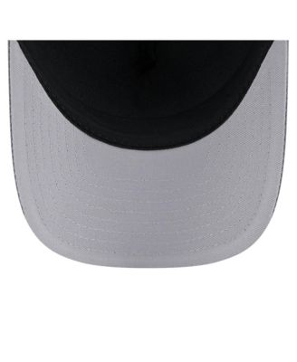 Мужская серая шляпа дальнобойщика с регулируемой оправой Kansas City Chiefs Domain 9FORTY A-образной формы от New Era