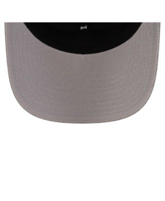 Мужская кепка New Era Heather Gray Atlanta United FC 9SEVENTY COOLER с регулируемой по длине застежкой-молнией