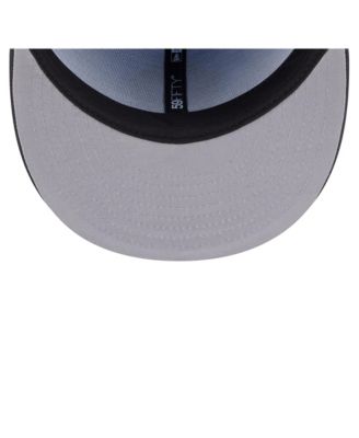 Мужская светло-голубая шляпа New Era Colorado Rapids 2025 Kickoff 59, приталенная модель.