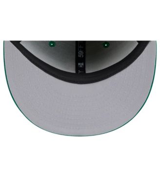 Мужская приталенная шляпа New Era Kelly Green Los Angeles Angels на День Святого Патрика 59-го размера.