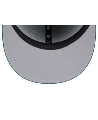 Мужская приталенная шляпа New Era Kelly Green Toronto Blue Jays на День Святого Патрика 59-го размера.