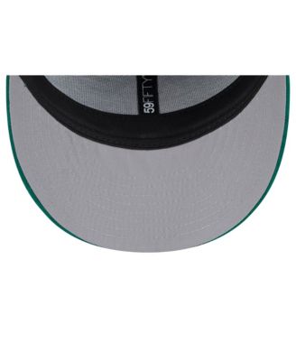 Приталенная шляпа New Era Men's Kelly Green New York Yankees на День Святого Патрика с низким профилем 59-го размера.