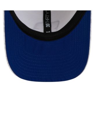 Мужская белая кепка Kyle Busch 39-го размера от New Era Flex