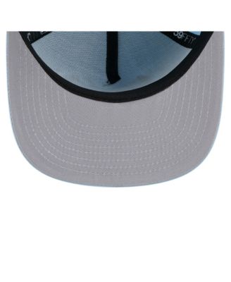 Мужская светло-голубая шляпа Chicago Bulls Colorpack A-образной формы с защипом спереди длиной 59 см от New Era, приталенная шляпа