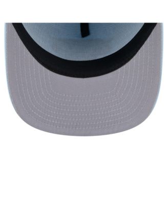 Мужская светло-голубая шляпа New Era New York Knicks Colorpack A-образной формы с защипом спереди длиной 59 см.