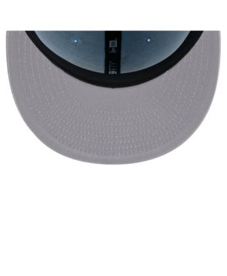 Мужская двухцветная приталенная шляпа San Jose Sharks Color Pack от New Era Светло-голубого/серого цвета длиной 59 футов