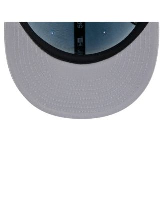 Мужская двухцветная приталенная шляпа New Era светло-голубого/серого цвета Minnesota Wild Color Pack длиной 59 футов