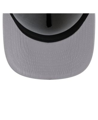 Мужская серая шляпа New Era Detroit Red Wings Color Pack A-Frame 59, приталенная по фигуре.