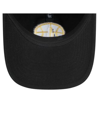 Мужская шляпа Kamilla Cardoso от New Era, черная, с нашивкой на боку с именем и номером Chicago Sky, регулируемая на 9 дюймов