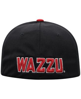 Мужская черная приталенная шляпа Washington State Cougars Reflex от Top of the World