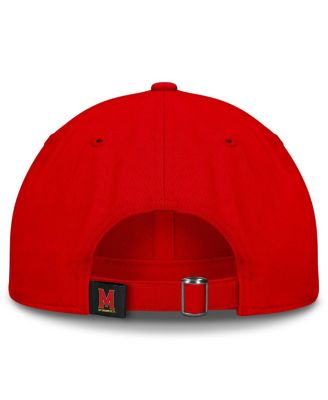 Мужская шляпа Top of the World Red Maryland Terrapins из штапельного материала с регулируемой посадкой