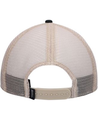 Goorin Bros. Мужская кепка-бейсболка The Rooster Trucker из натуральной кожи черного цвета.