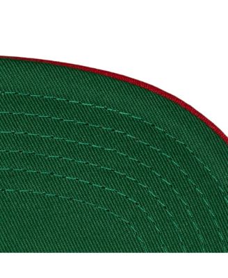 Мужская бейсболка Mitchell & Ness Red Boston Red Sox Big Time Snapback