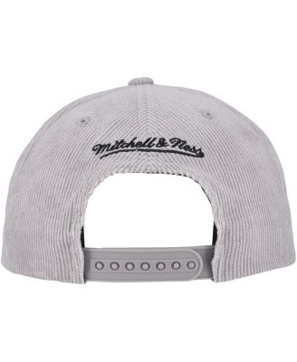 Мужская серая вельветовая кепка-бейсболка Mitchell & Ness Chicago White Sox