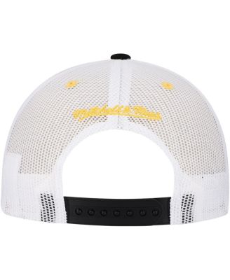 Мужская черная регулируемая шляпа дальнобойщика Pittsburgh Pirates Sideline от Mitchell & Ness