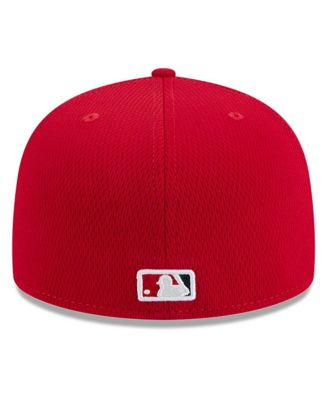 Men's Red Washington Nationals 2025 MLB Clubhouse 59FIFTY Fitted Hat