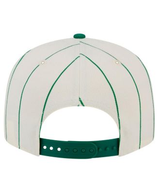 Men's White Oakland Athletics Jersey Pinstripe 9FIFTY Snapback Hat