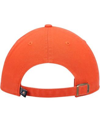 Брендовая мужская оранжевая кепка Philadelphia Flyers Team Clean Up с регулируемой посадкой 47-го года выпуска